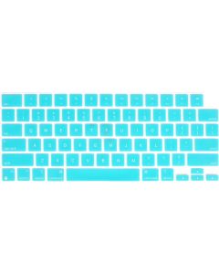 Silicone Keyboard Cover Skin Compatible for 2023 MacBook Air 15.3" M2 A2941, MacBook Air 13.6 A2681 M2, MacBook Pro 14 A2442 A2779 M1 M2 Pro/Max & MacBook Pro 16 A2485 A2780 M1 M2 Pro Max (Mint)
